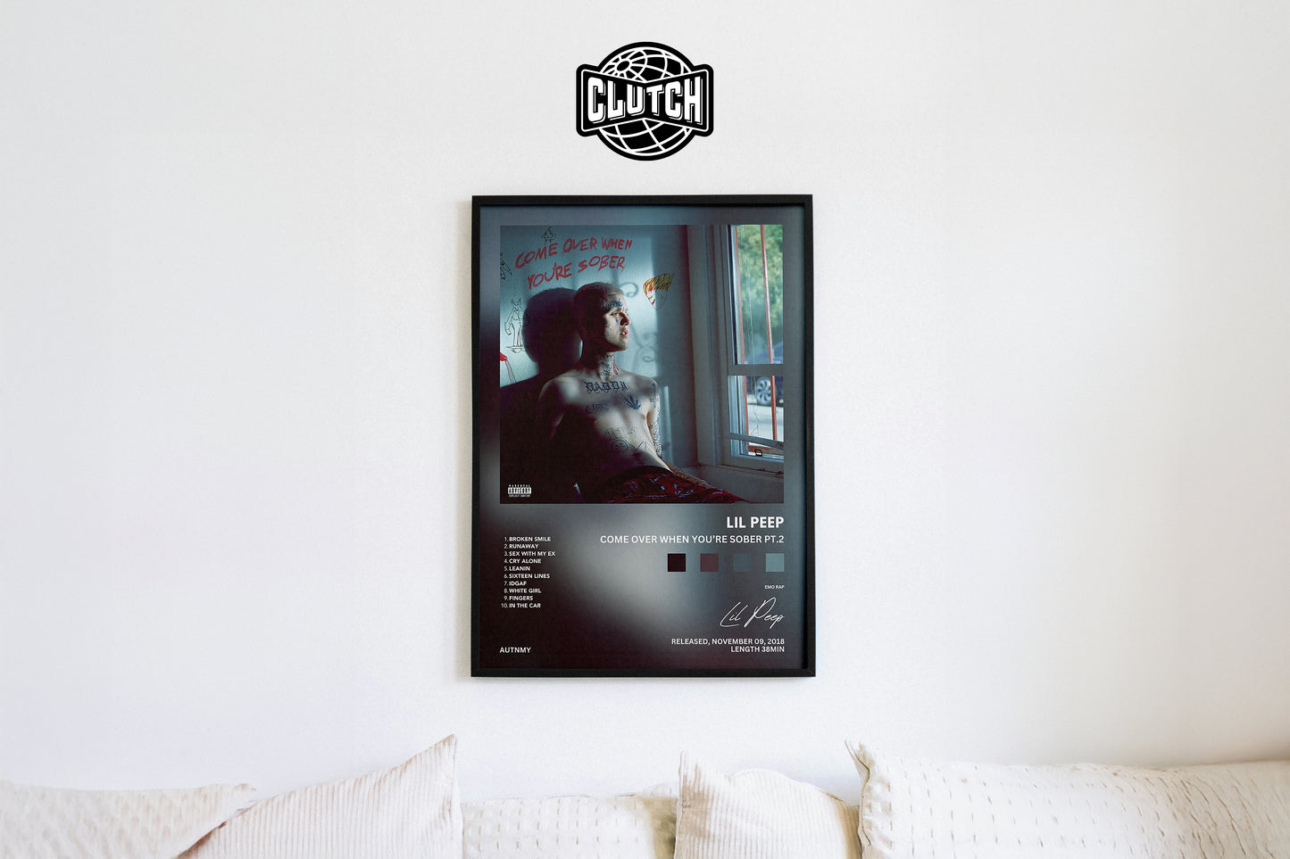 Lil Peep 'Come Over When You're Sober, Pt. 2' Album Poster