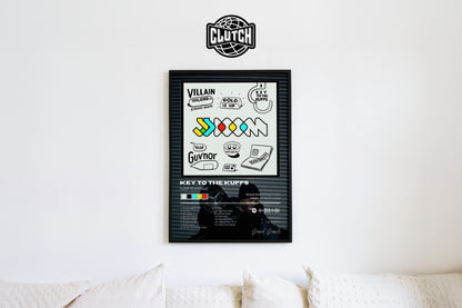 MF DOOM 'Key To The Cuffs' Album Poster