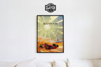 Bahrain Grand Prix F1 Poster