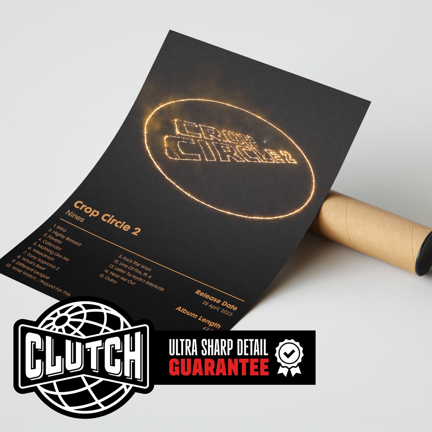 Nines 'Crop Circle 2' Album Poster