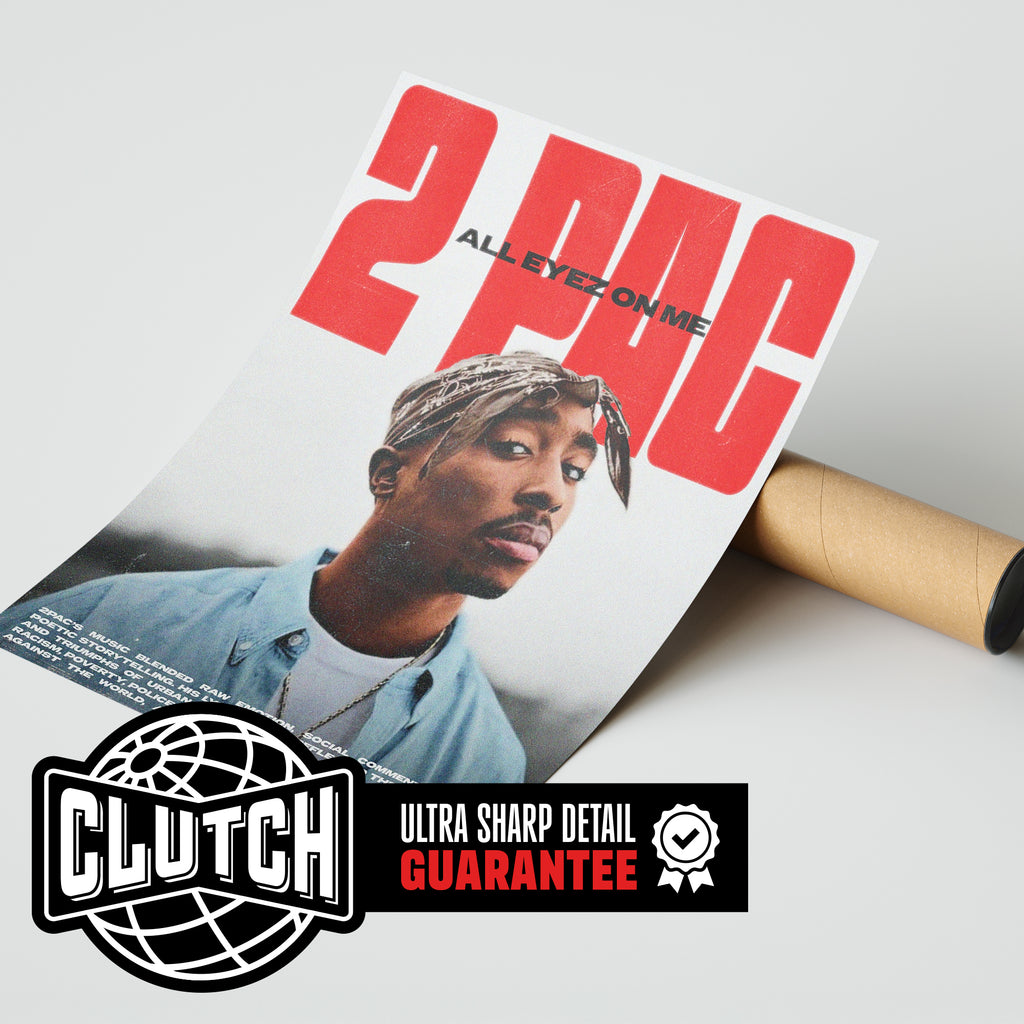 2PAC 'All Eyez On Me' Poster