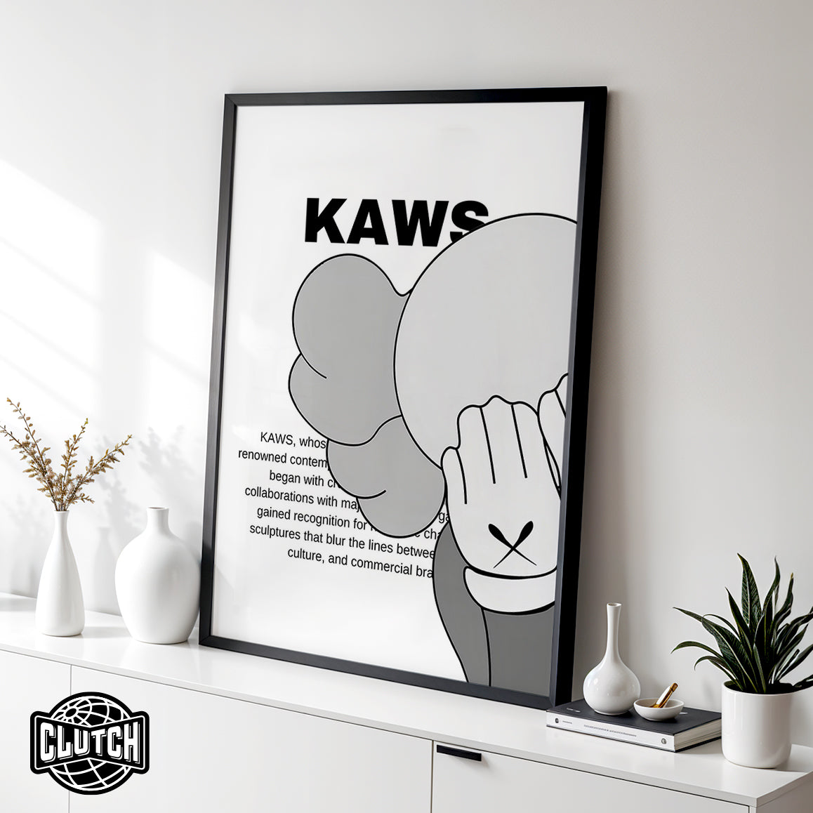 Kaws Cry Poster