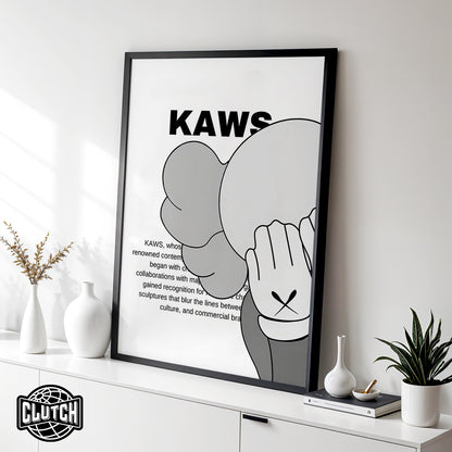 Kaws Cry Poster