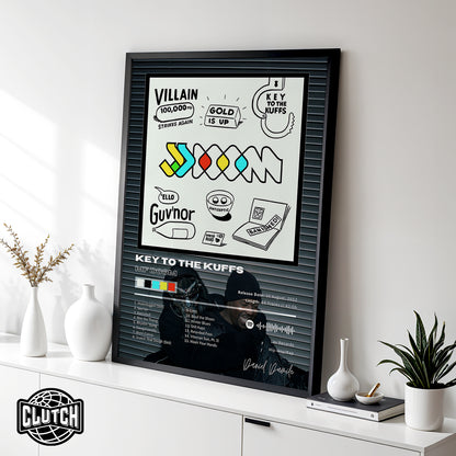 MF DOOM 'Key To The Cuffs' Album Poster