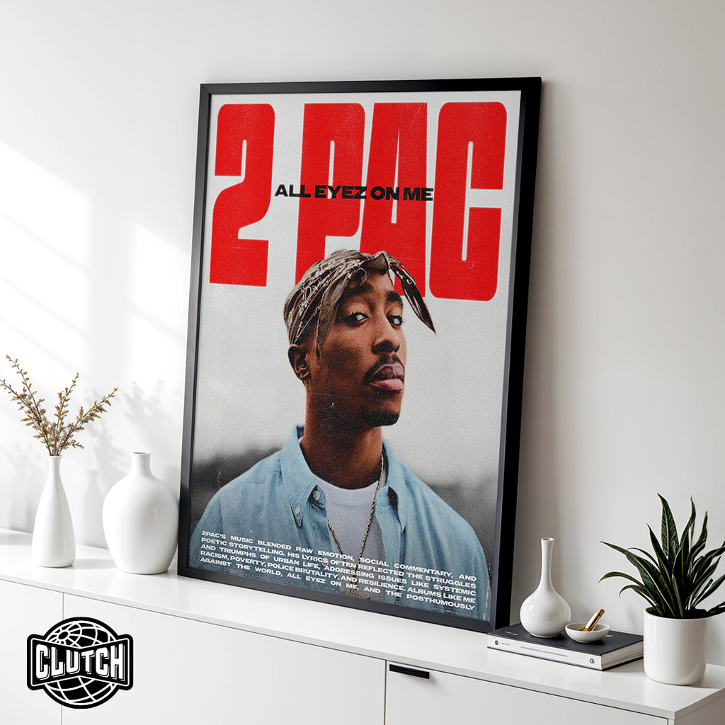 2PAC 'All Eyez On Me' Poster