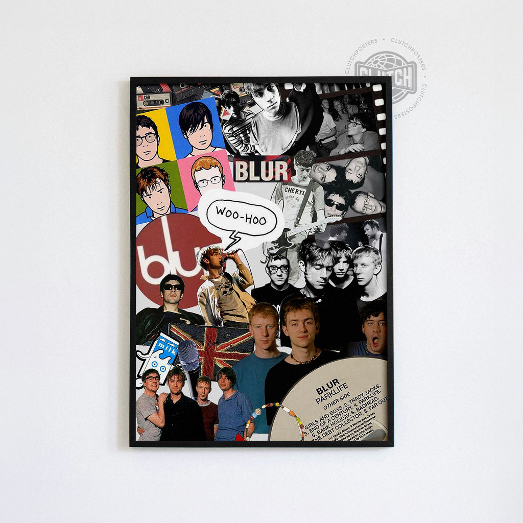 Blur 'Collage' Poster