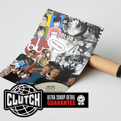 Blur 'Collage' Poster
