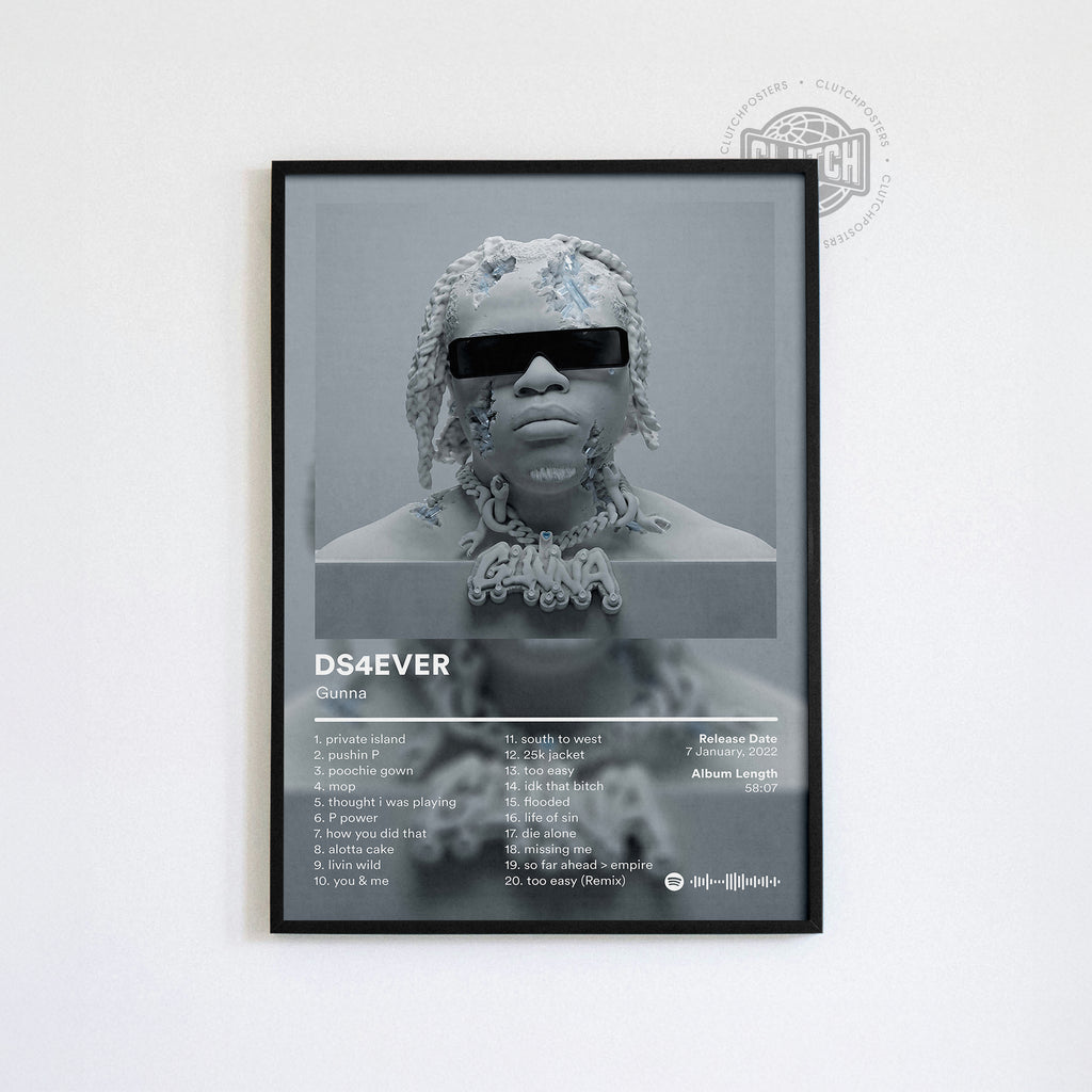 Gunna 'DS4EVER' Album Poster