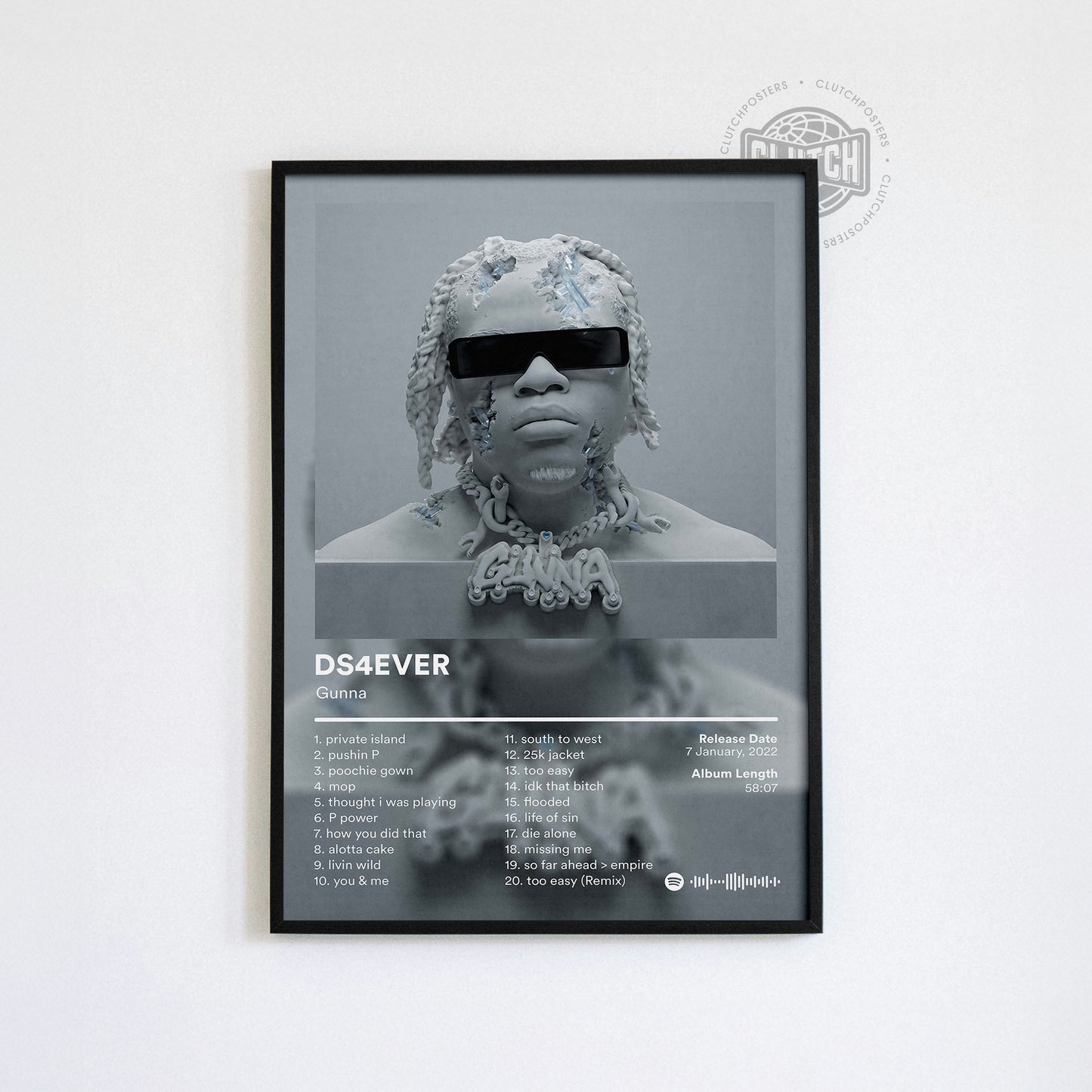 Gunna 'DS4EVER' Album Poster