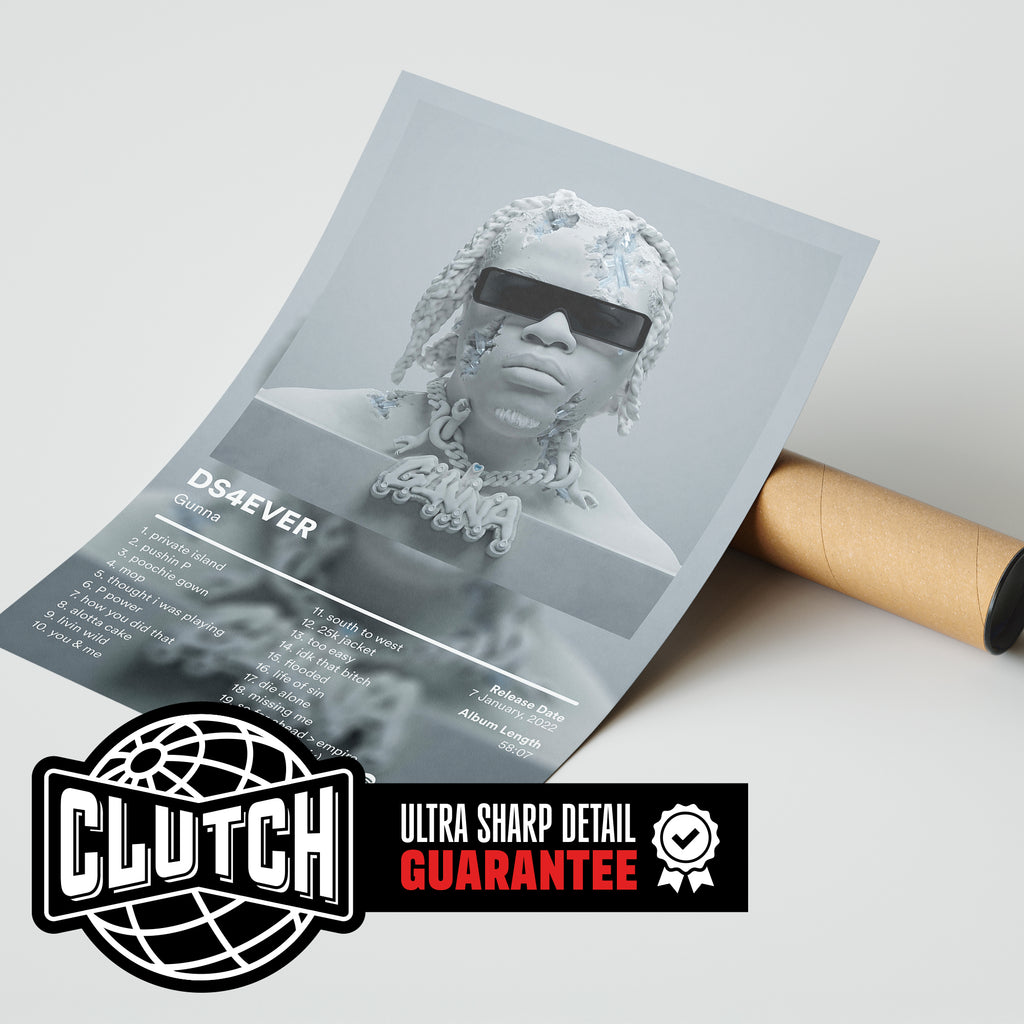 Gunna 'DS4EVER' Album Poster
