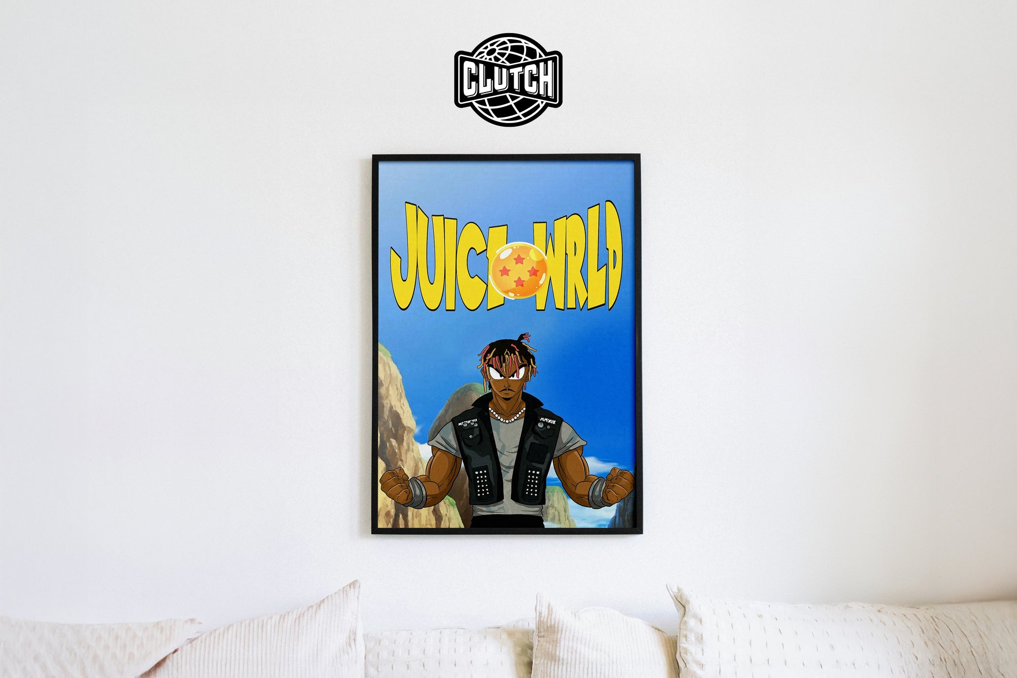 Juice WRLD x Dragon Ball Poster