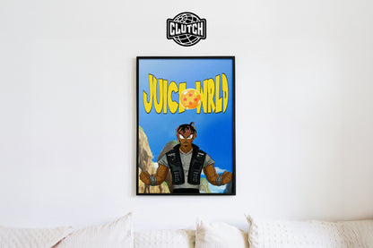 Juice WRLD x Dragon Ball Poster