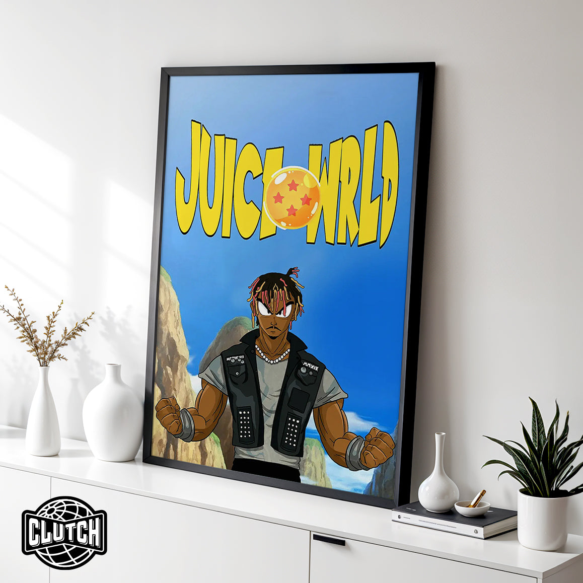 Juice WRLD x Dragon Ball Poster