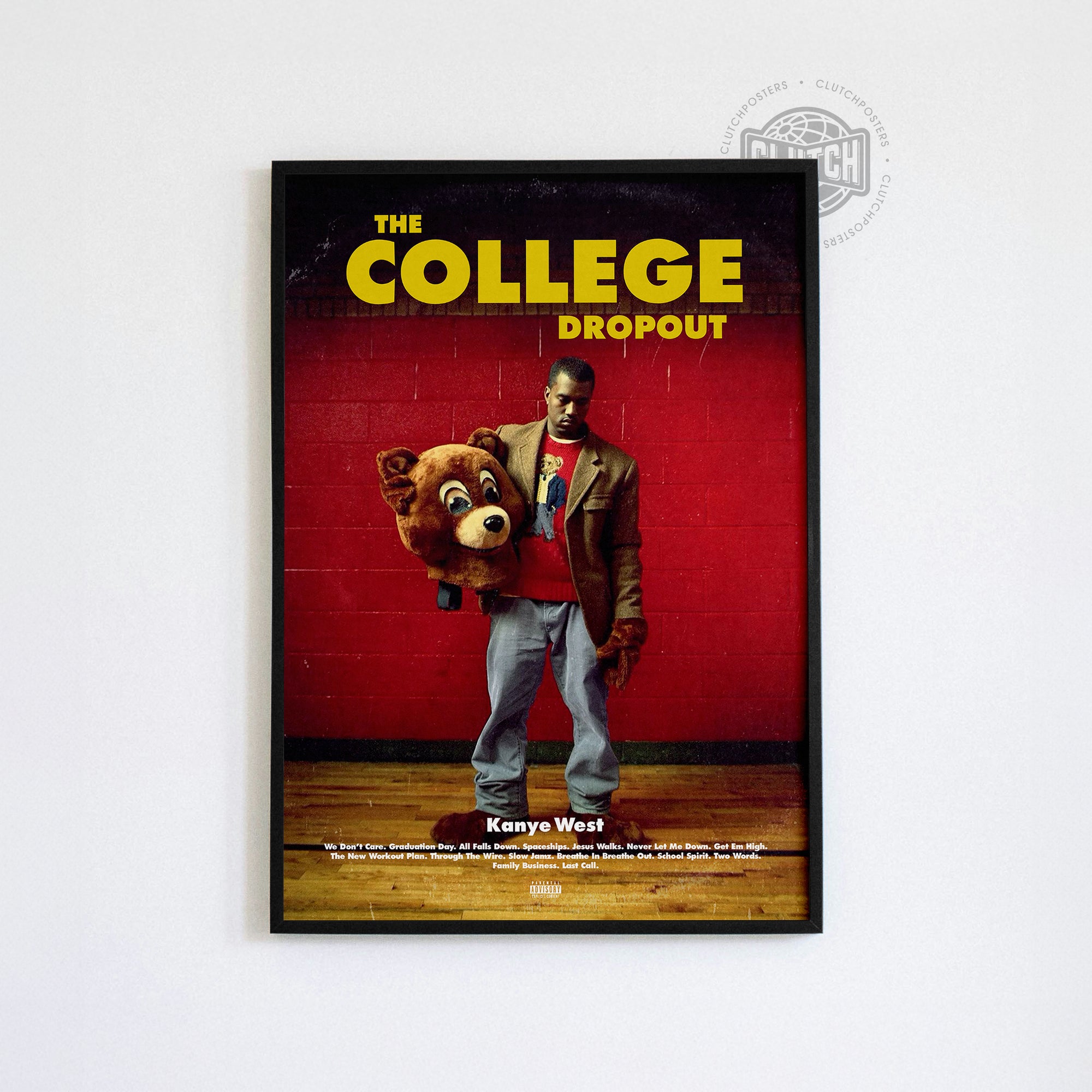 Kanye West 'The College Dropout' V2 Poster