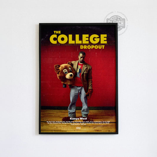 Kanye West 'The College Dropout' V2 Poster
