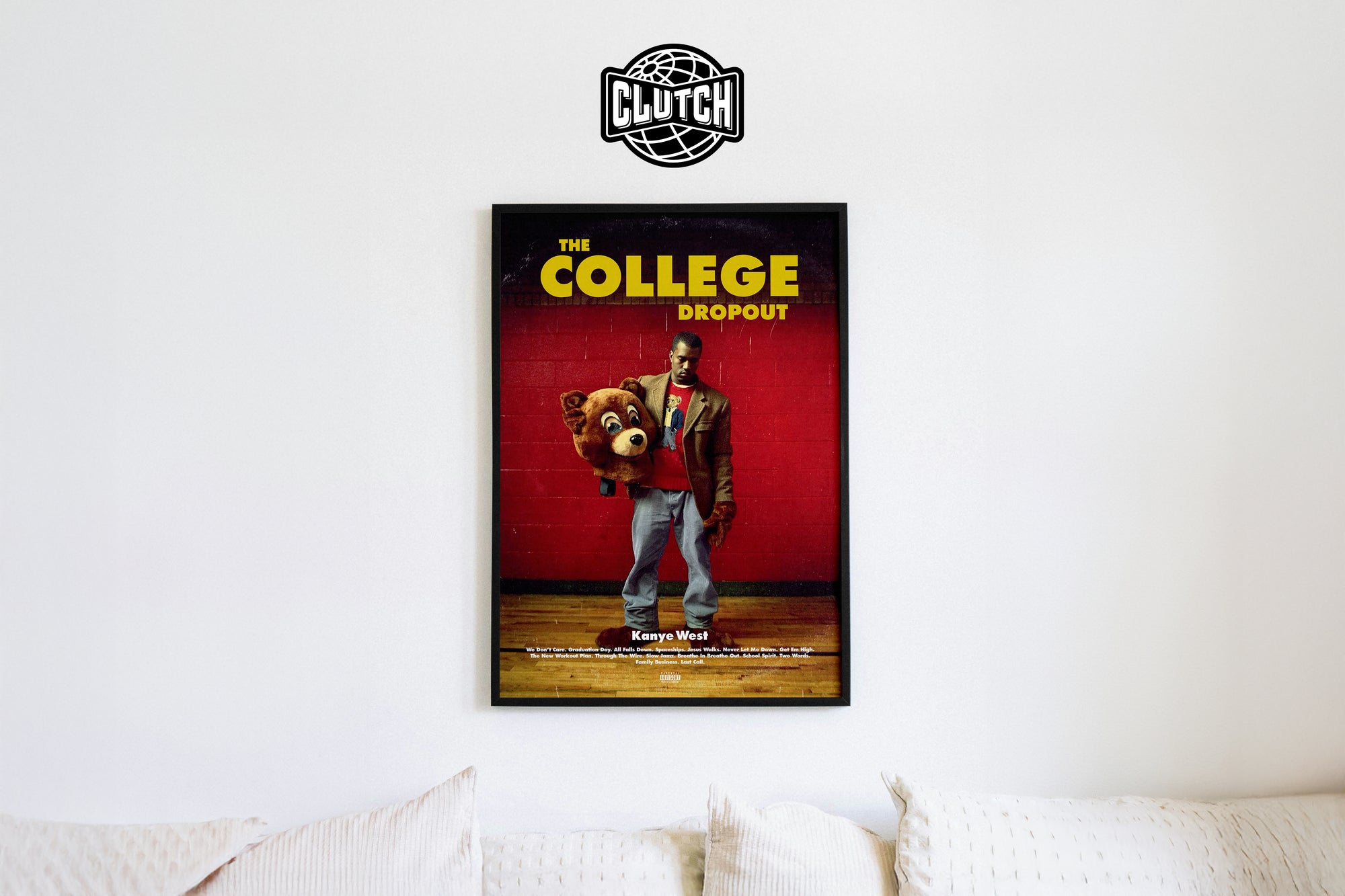 Kanye West 'The College Dropout' V2 Poster