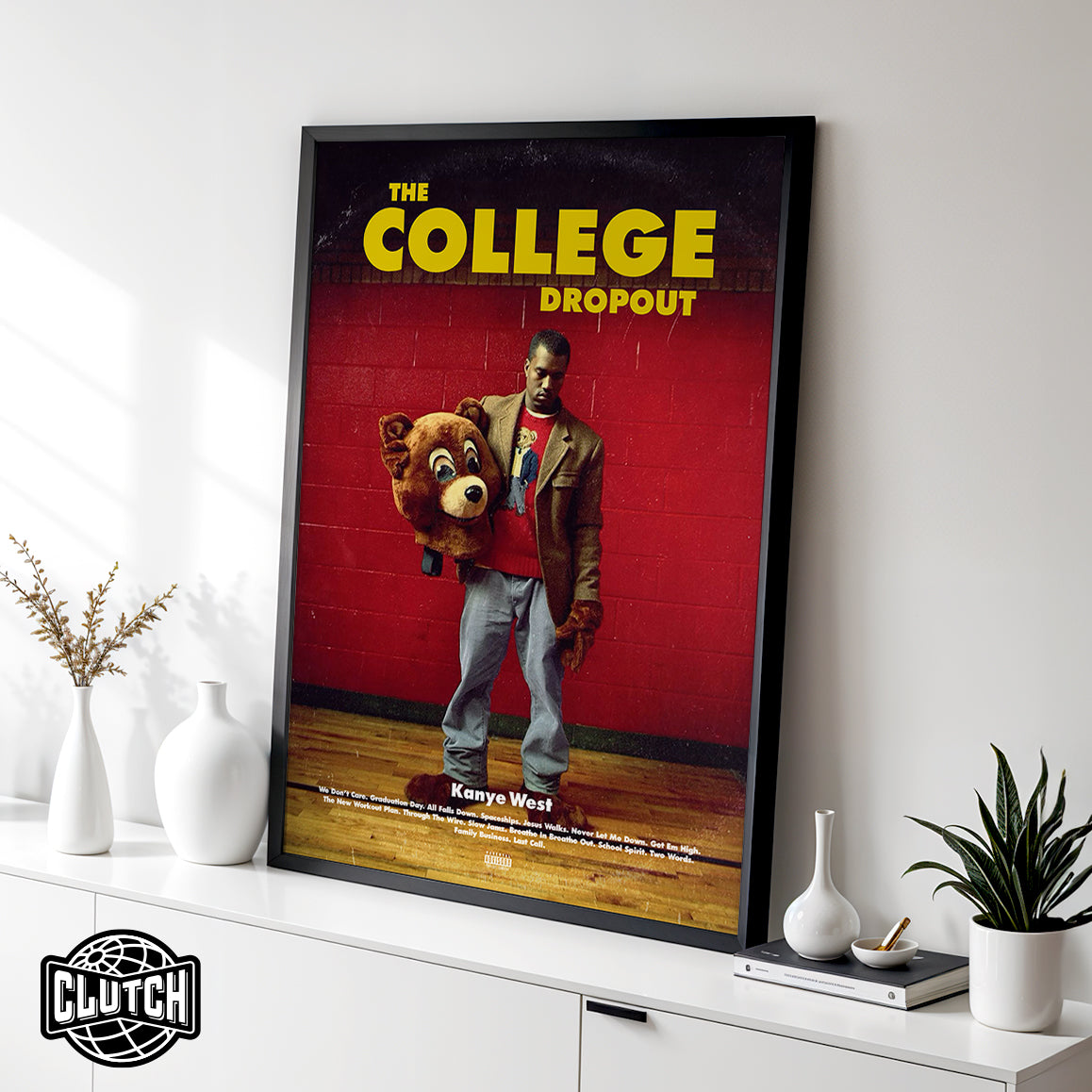 Kanye West 'The College Dropout' V2 Poster