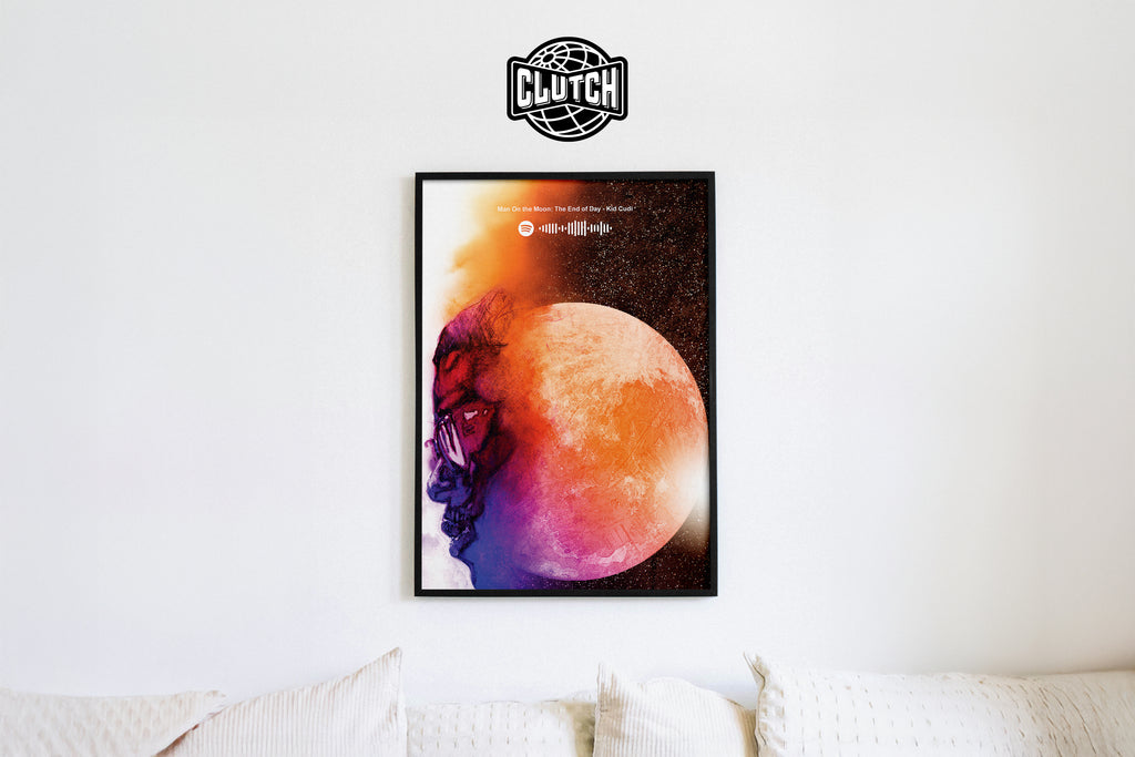 Kid Cudi 'Man On The Moon: The End Of Day' Spotify Poster