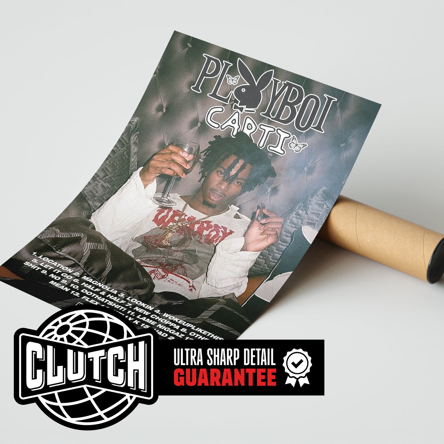 Playboi Carti Tracklist Poster