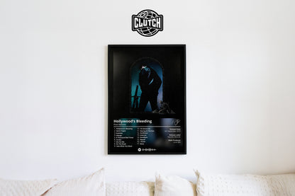 Post Malone 'Hollywood's Bleeding' Album Poster