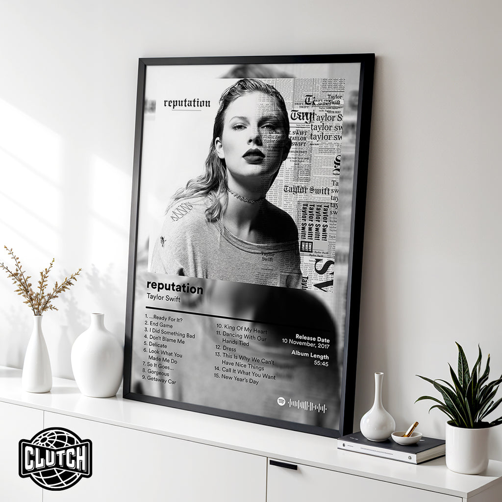 Taylor Swift 'reputation' Album Poster