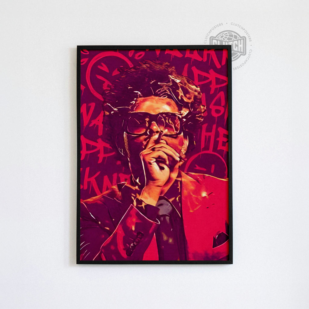 The Weeknd 'Smoke' Poster