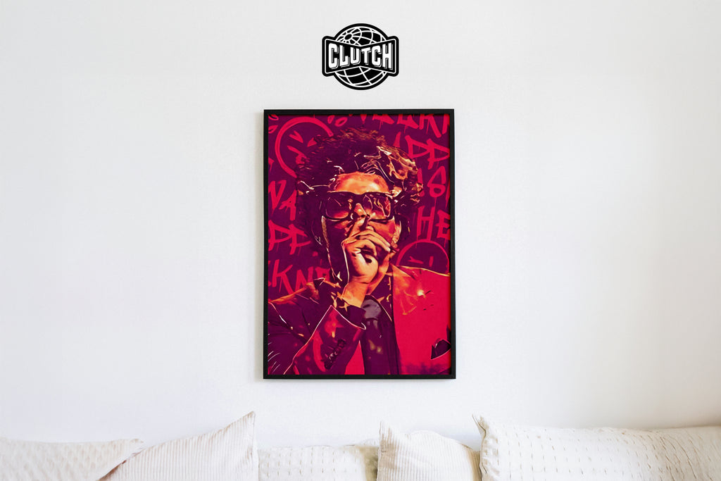 The Weeknd 'Smoke' Poster