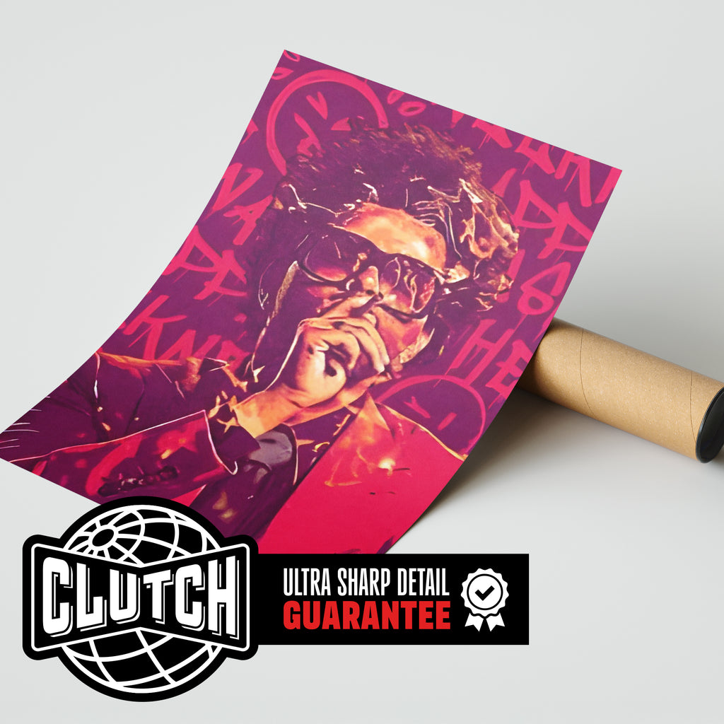 The Weeknd 'Smoke' Poster