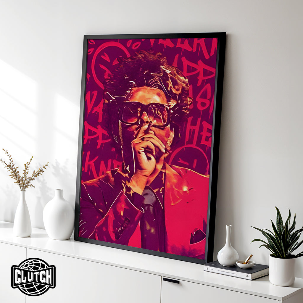 The Weeknd 'Smoke' Poster