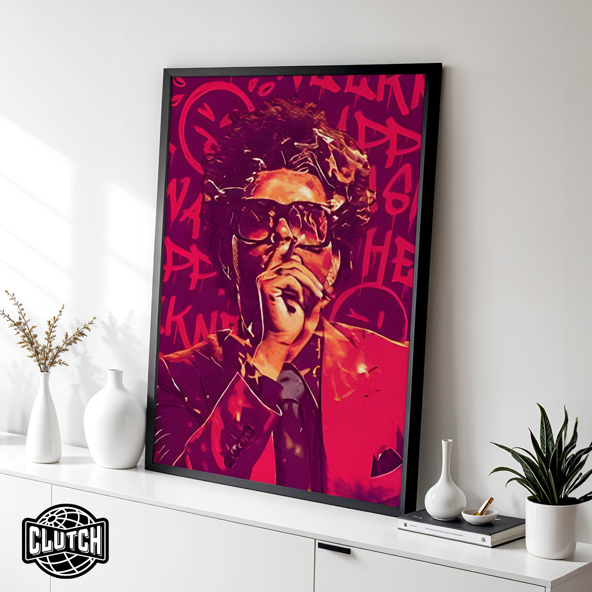 The Weeknd 'Smoke' Poster