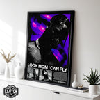 Travis Scott 'Look Mom' Retro Poster