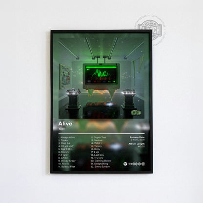 Yeat 'Alivë' Album Poster