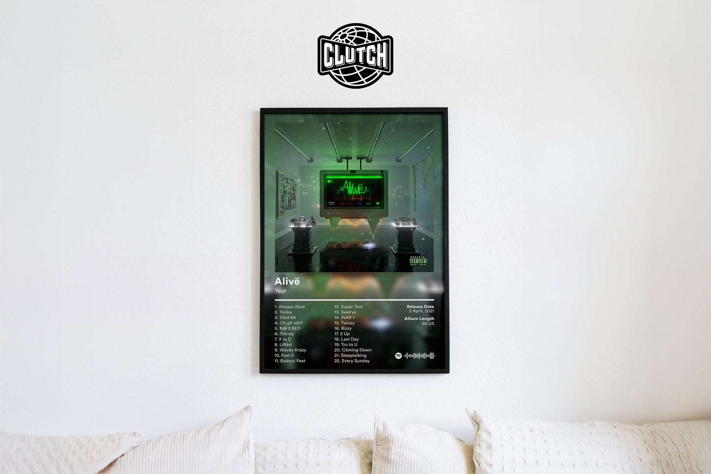 Yeat 'Alivë' Album Poster