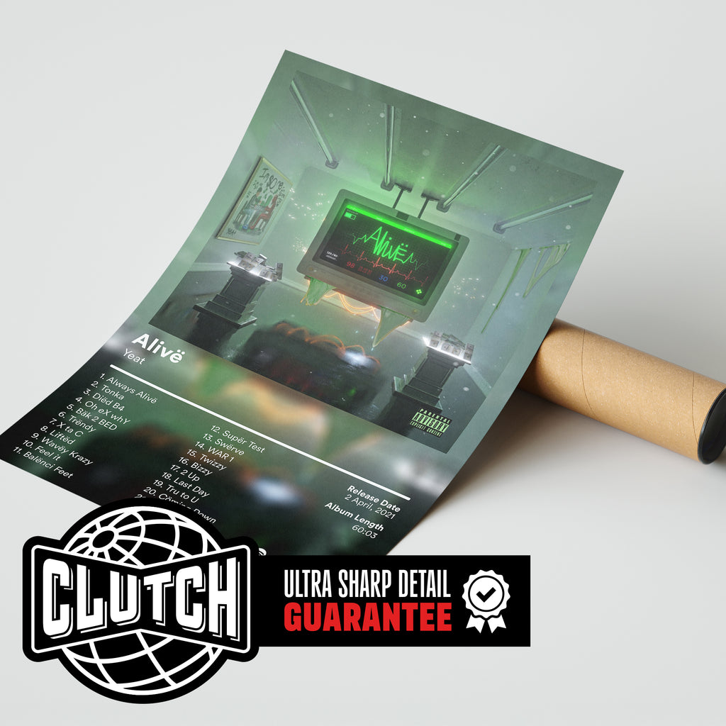 Yeat 'Alivë' Album Poster