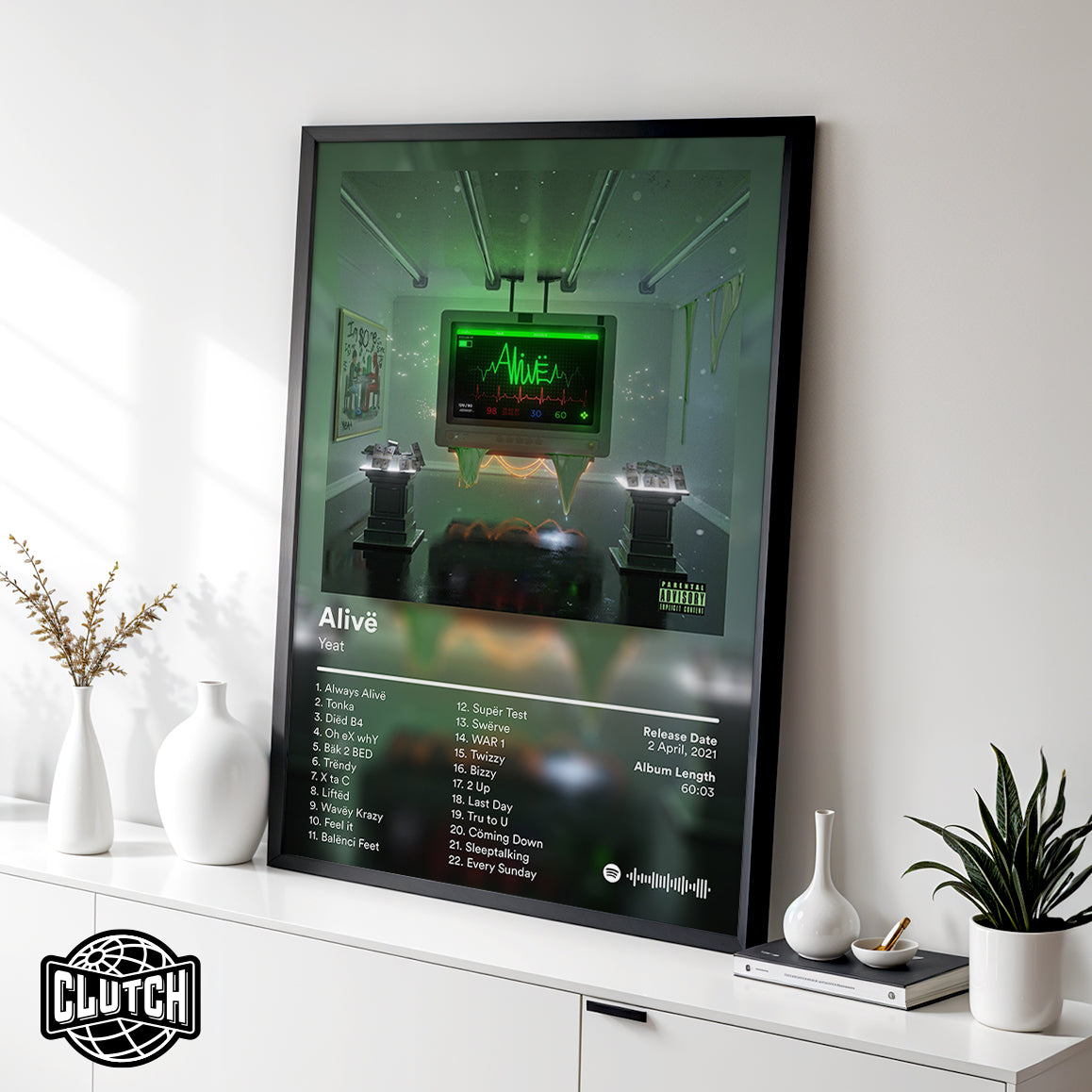 Yeat 'Alivë' Album Poster