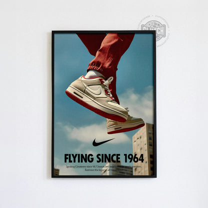 Nike 'Flying Since 1964' Poster