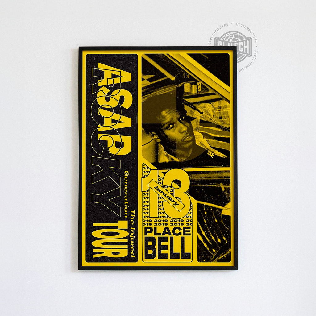 Asap Rocky Yellow Poster