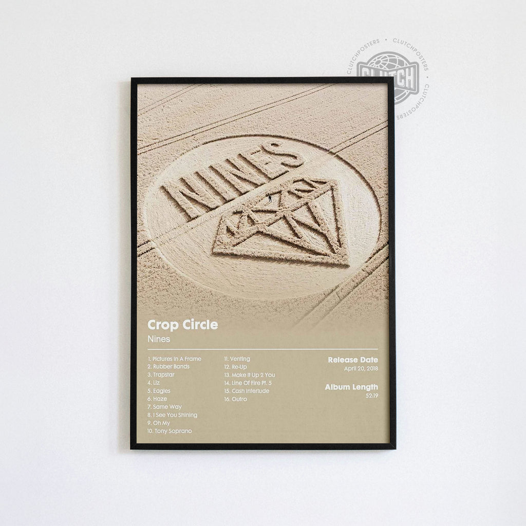 Nines 'Crop Circle' Album Poster