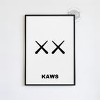 Kaws XX Poster