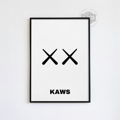 Kaws XX Poster