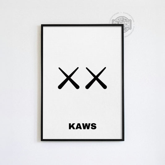Kaws XX Poster