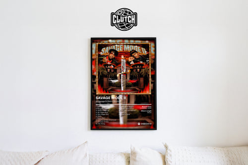 21 Savage 'Savage Mode II' Album Poster