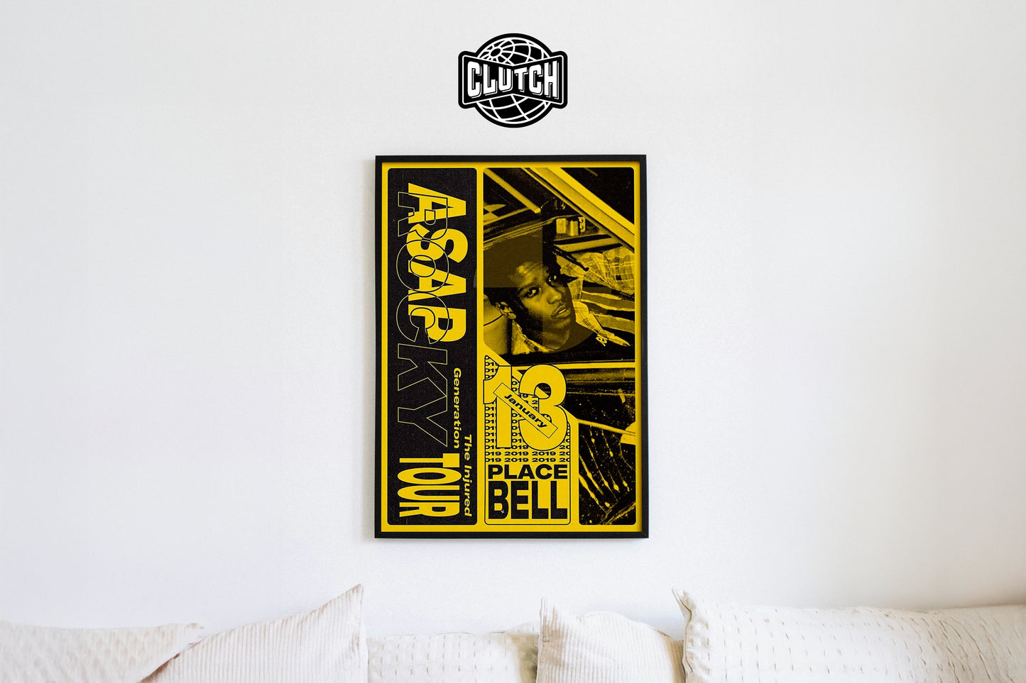 Asap Rocky Yellow Poster