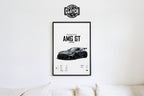 Mercedes Benz AMG GT 'CORE' Car Poster