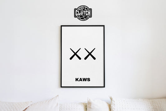 Kaws XX Poster