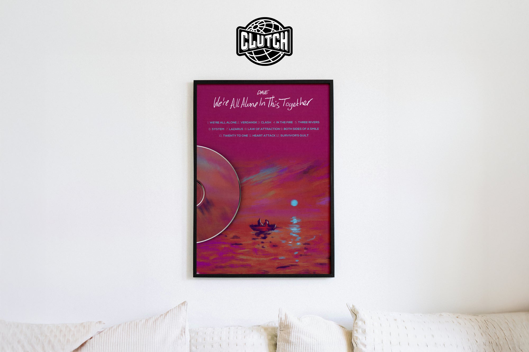 Dave "We're All Alone In This Together" Album Poster