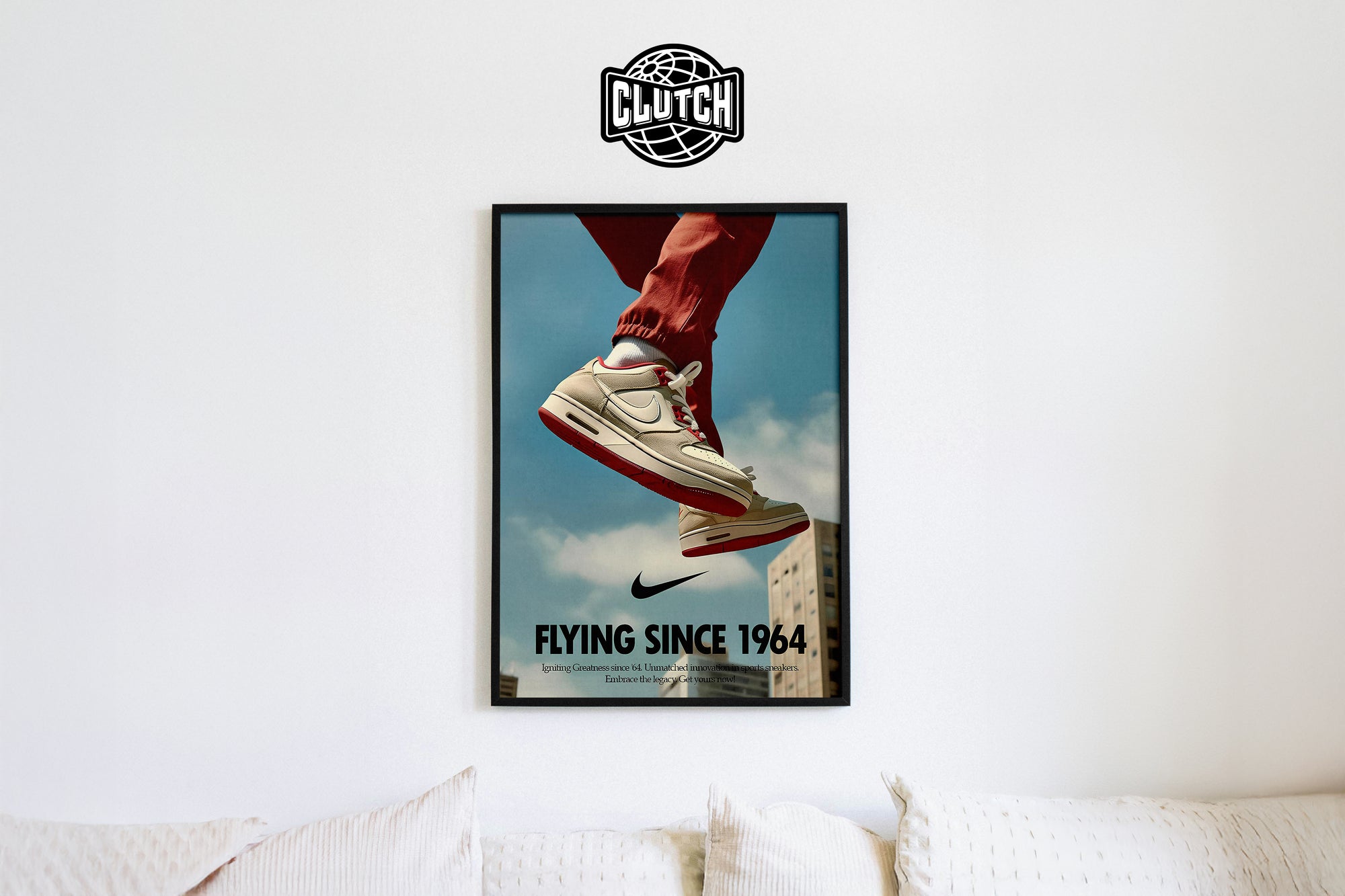 Nike 'Flying Since 1964' Poster