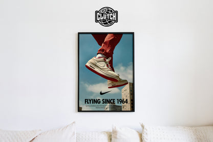 Nike 'Flying Since 1964' Poster