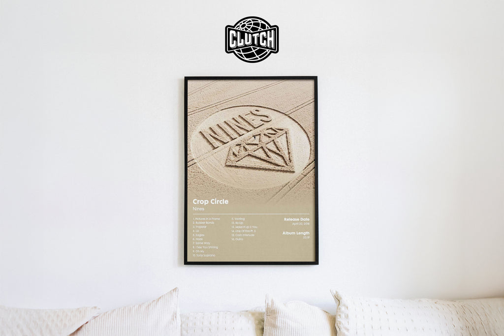 Nines 'Crop Circle' Album Poster