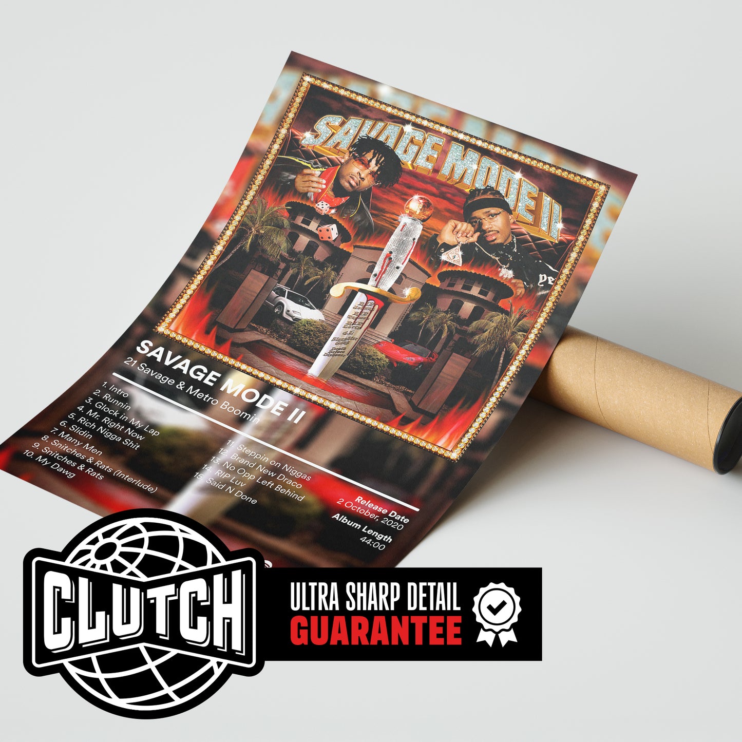 21 Savage 'Savage Mode II' Album Poster